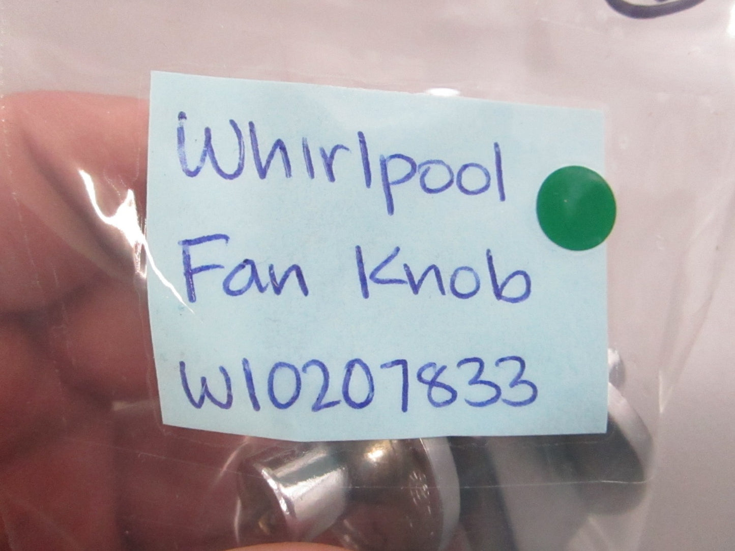Whirlpool NEW OEM Cooktop Knob W10207833 JGD3536 Gas Cooktop NOS Part 0810