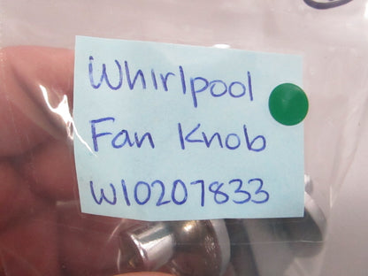 Whirlpool NEW OEM Cooktop Knob W10207833 JGD3536 Gas Cooktop NOS Part 0810