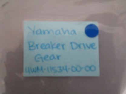 NEW OEM 4WM-11534-00-00 Yamaha Breaker Drive Gear 0820