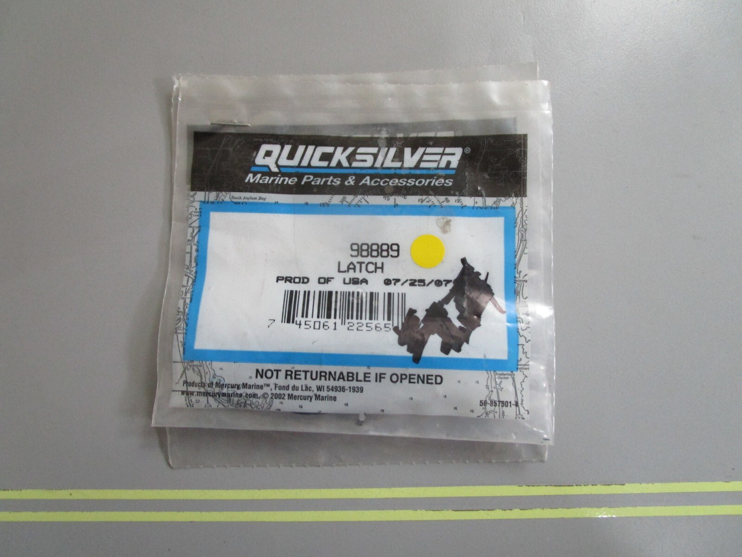 *NEW OEM* 0810 Mercury Quicksilver Latch 98889