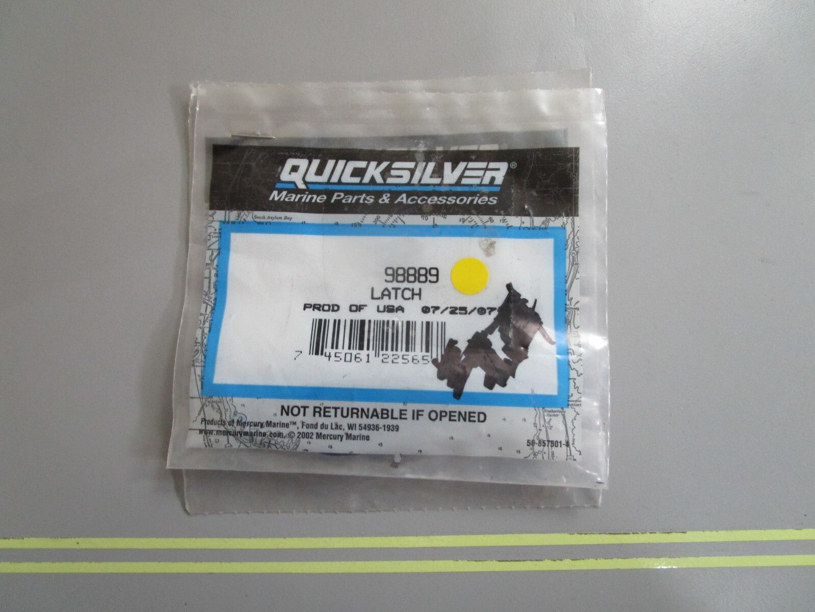 *NEW OEM* 0810 Mercury Quicksilver Latch 98889