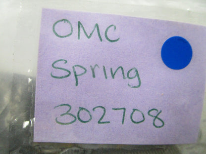 *NEW OEM* 0810 OMC Johnson Evinrude Spring 302708 0302708