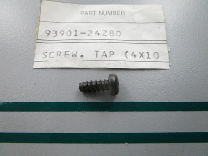 NEW OEM 93901-24280 Honda 4 x 10 Tap Screw 0810