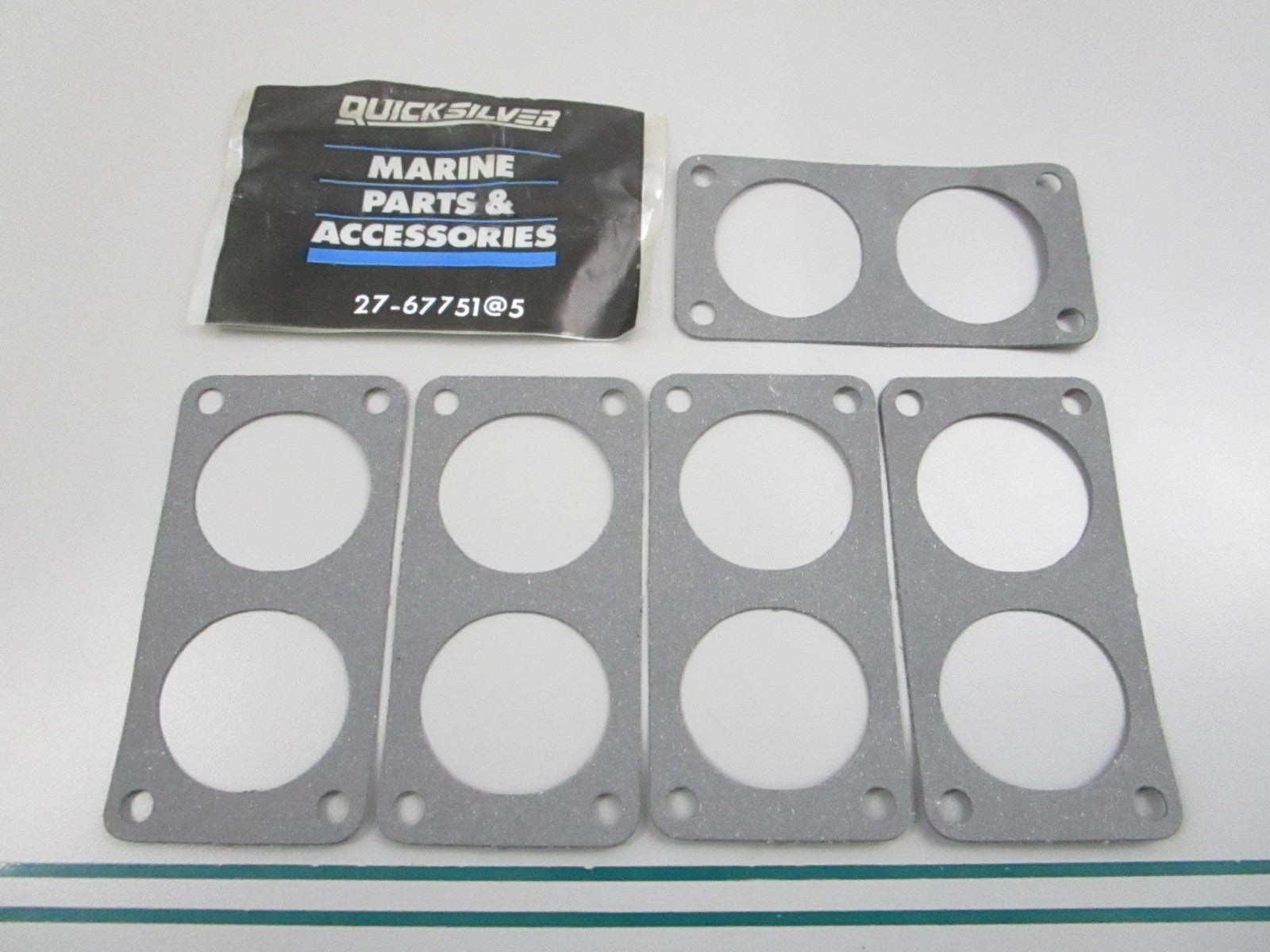 NEW OEM (LOT OF 5) 27-67751 Mercury Quicksilver Gasket 0810