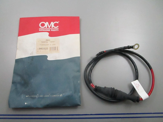 *NEW OEM* 0810 OMC Johnson Evinrude Fuse Holder & Lead 983322 0983322