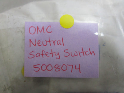 *NEW OEM* 0810 OMC Johnson Evinrude Neutral Safety Switch 5008074