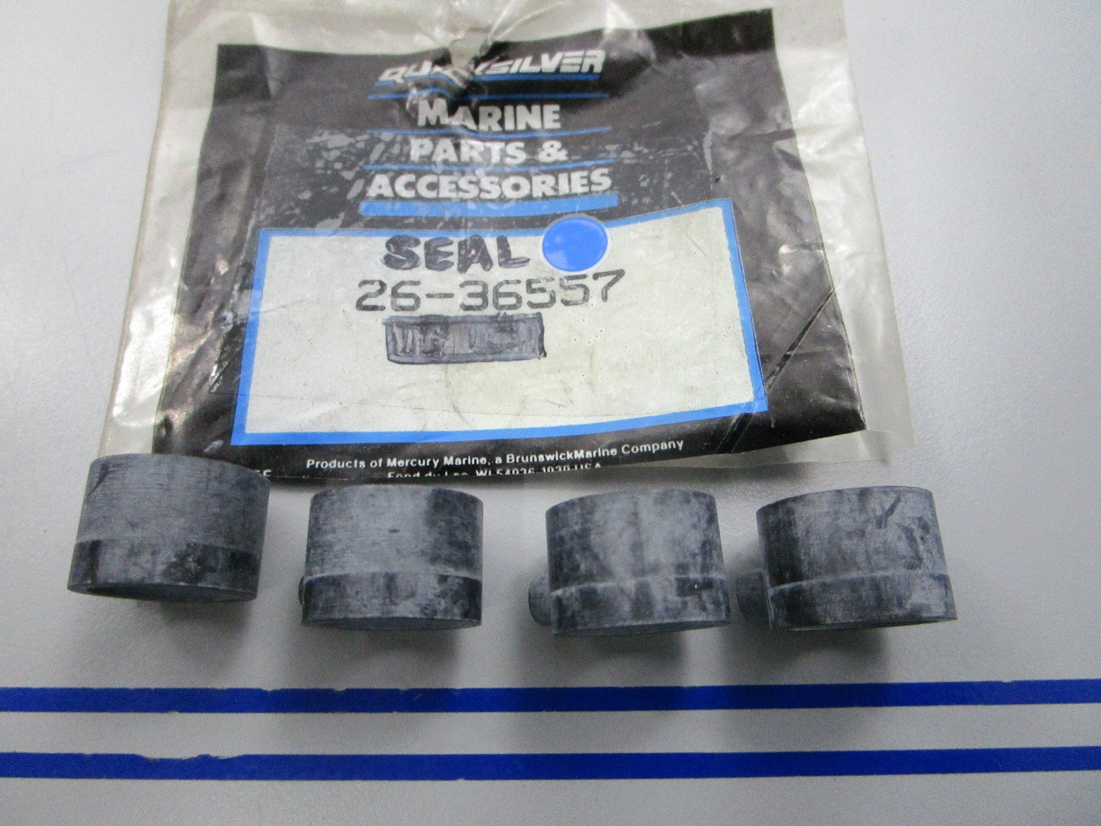 NEW OEM (LOT OF 4) 26-36557 Mercury Quicksilver Seal 0810