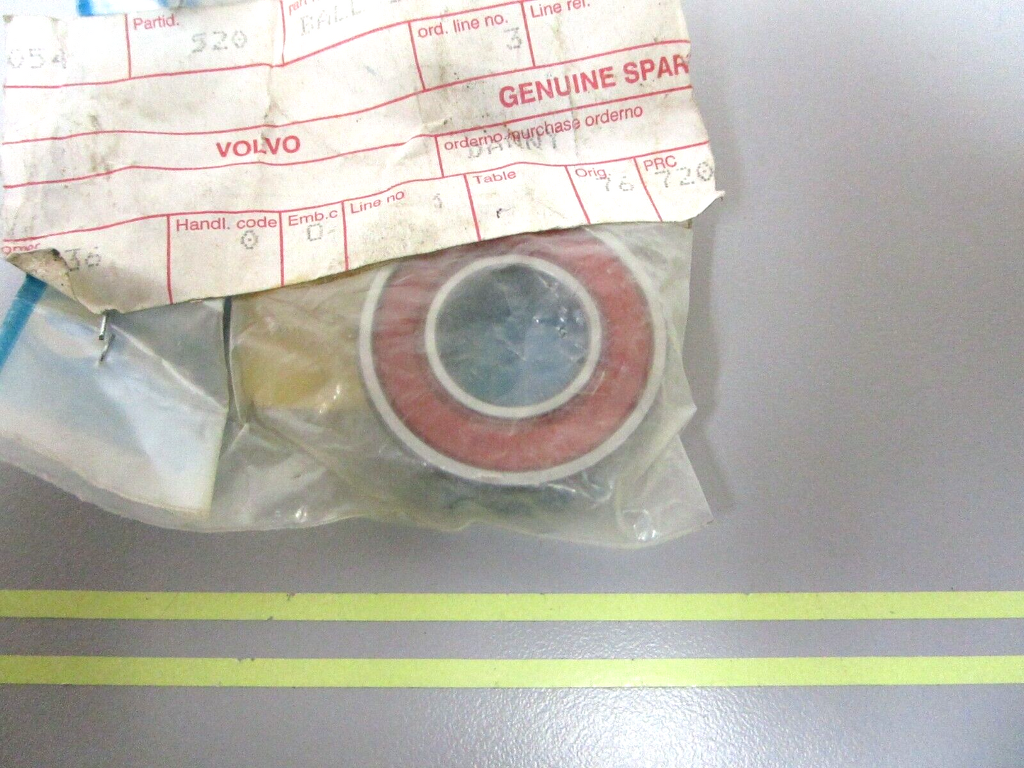 *NEW OEM* 0750 Volvo Penta BALL BEARING 835520