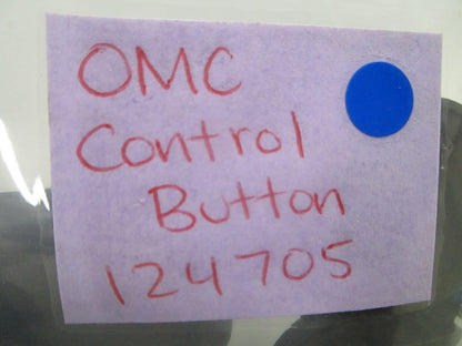 *NEW OEM* 0810 OMC Johnson Evinrude Control Button 124705 0124705
