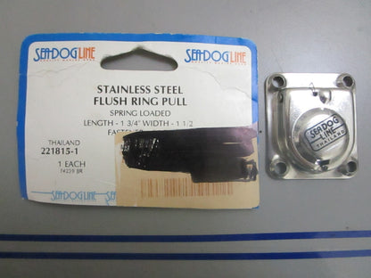 *NEW* 0810 Sea-Dog 1 3/4" x 1 1/2" Flush Ring Pull 221815-1