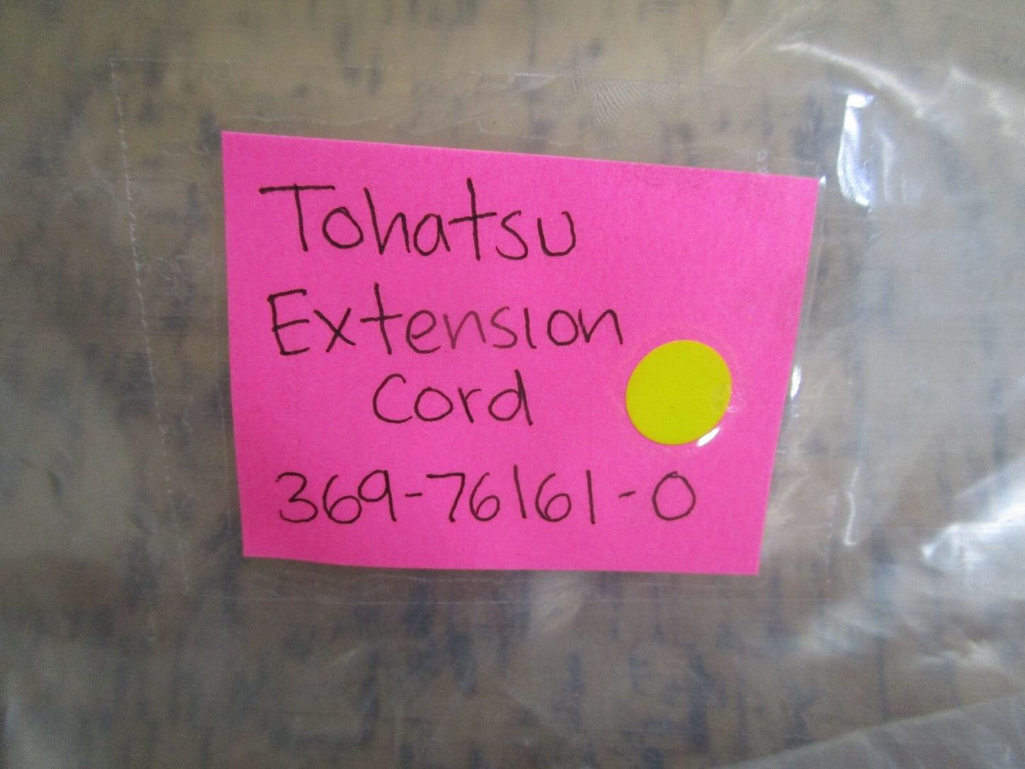 *NEW OEM* 0810 Tohatsu Extension Cord 369-76161-0