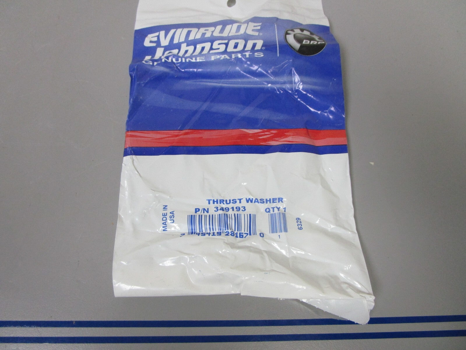 *NEW OEM* 0720 OMC Johnson Evinrude Thrust Washer 349193 0349193