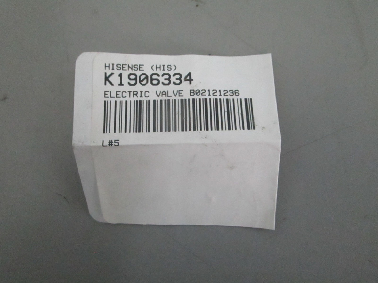 *NEW OEM* 0820 Hisense Refrigerator Electric Valve K1906334