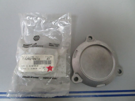 *NEW OEM* 0810 Bombardier Oil Filter Cover 420210418