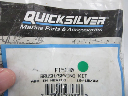 NEW OEM F15190 Mercury Quicksilver Brush/Spring Kit 0810