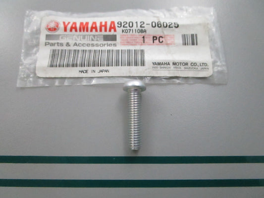 NEW OEM 92012-06025 Yamaha Button Head Bolt 0810