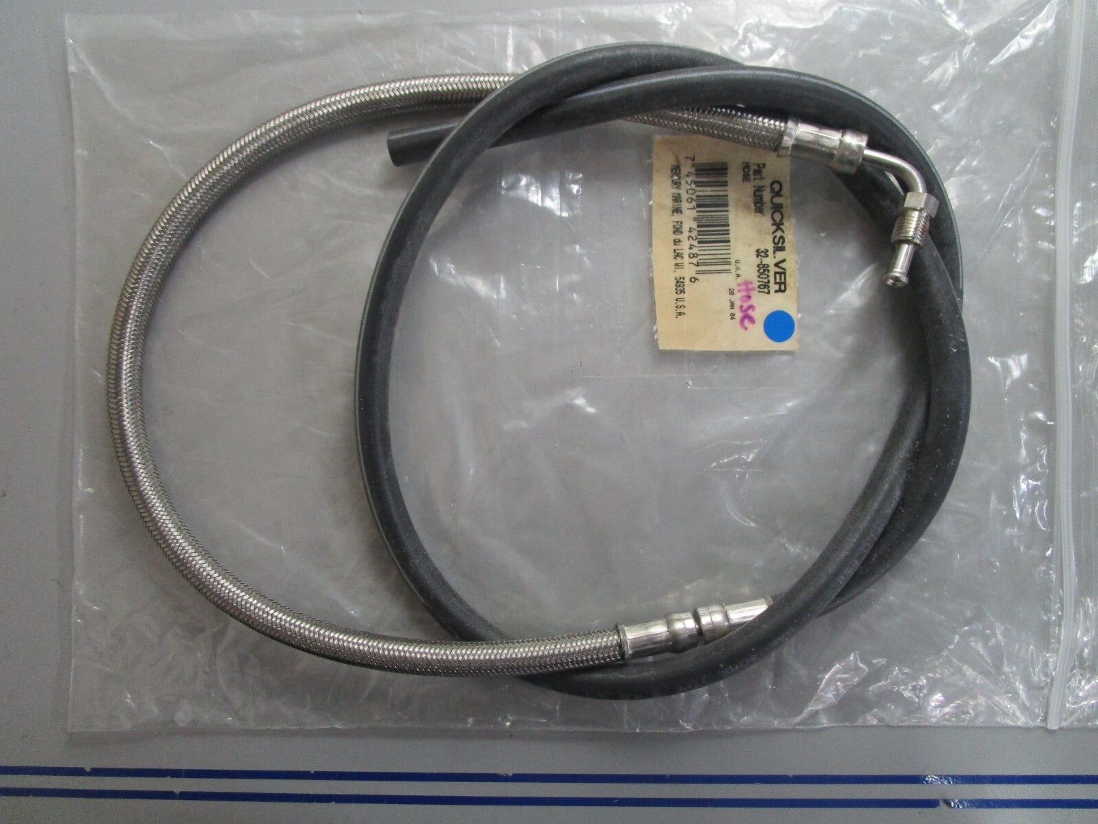 *NEW OEM* 0820 Mercury Quicksilver Hose 32-850767