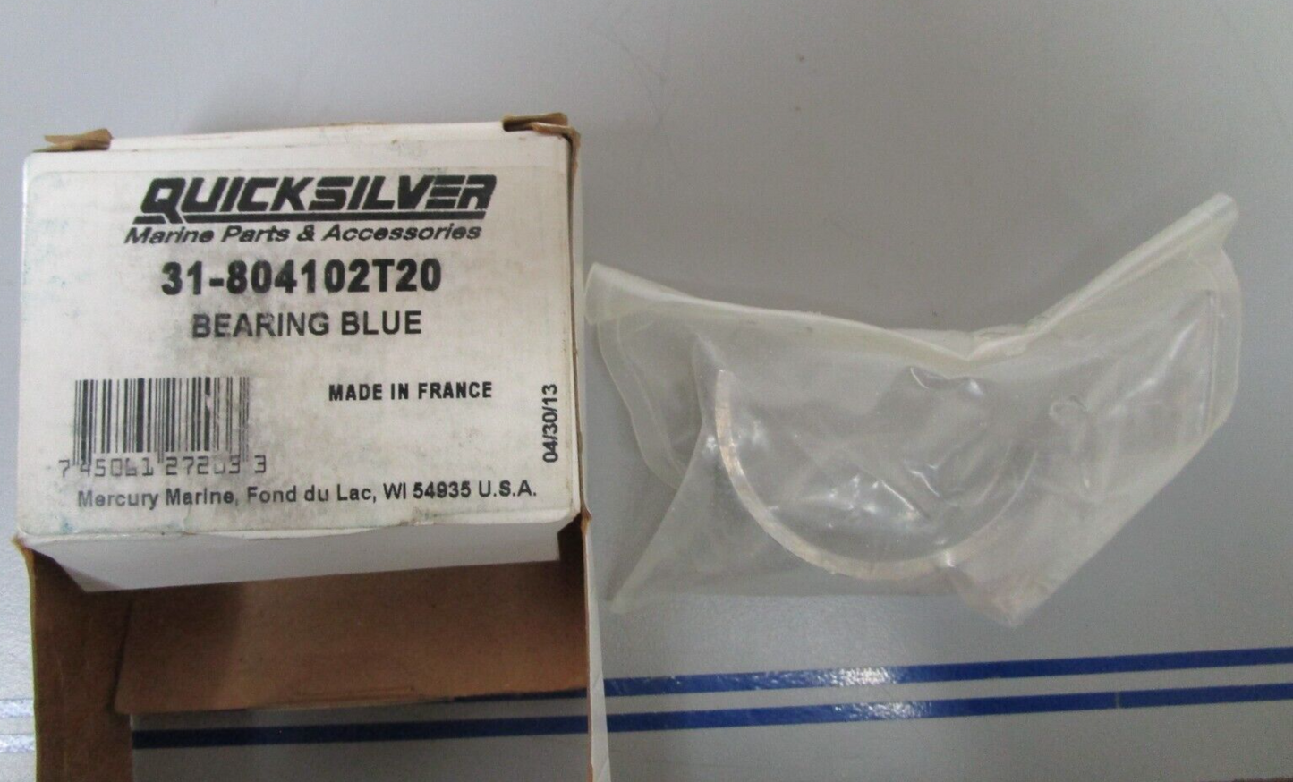 *NEW OEM* 0720 Mercury Quicksilver Blue Bearing 31-804101T10