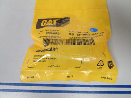 *NEW OEM* 0720 CAT Caterpillar Valve Spring 436-0521