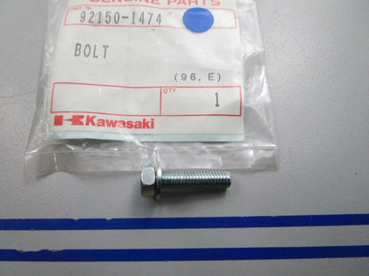 NEW OEM Kawasaki 92150-1474Bolt 0810
