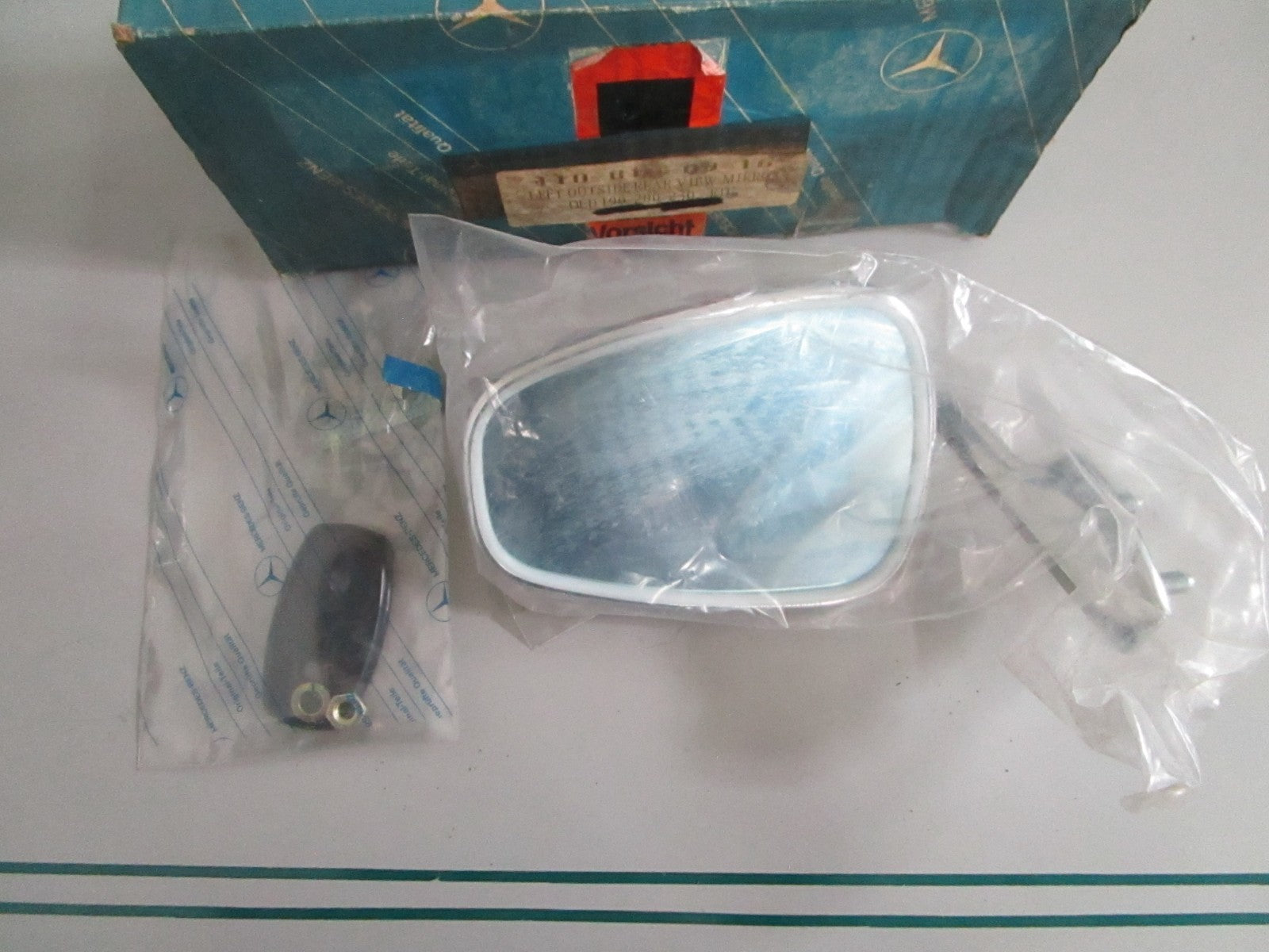 NEW OEM 1108100716 Mercedes-Benz Left Side Rear View Mirror 0820