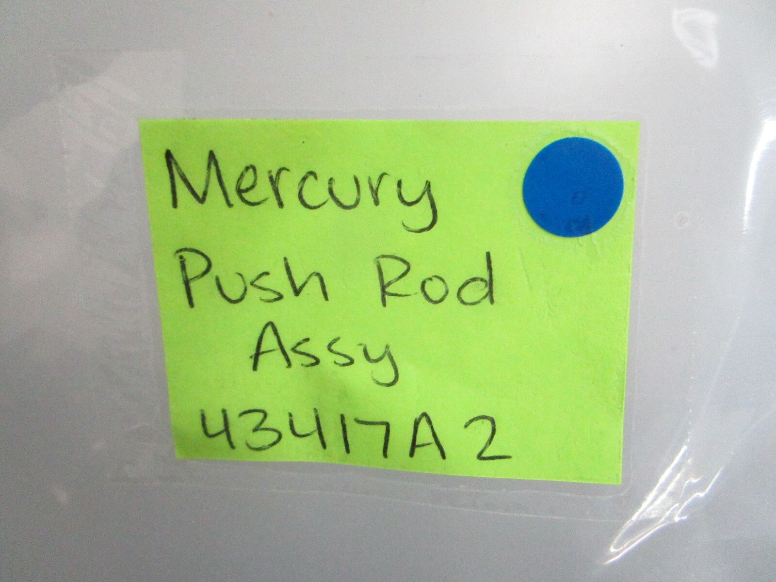 *NEW OEM* 0820 Mercury Quicksilver Push Rod Assy 43417A2