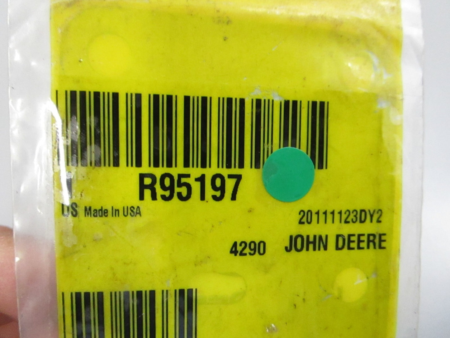 John Deere NEW OEM Steel Gasket R95197 6010 6020 6100 6200 6300 6400 NOS 0810