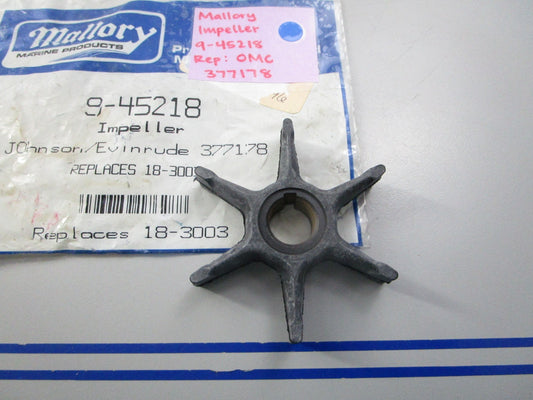 NEW 9-45218 Replaces: OMC 377178 0377178 Mallory Impeller 0810