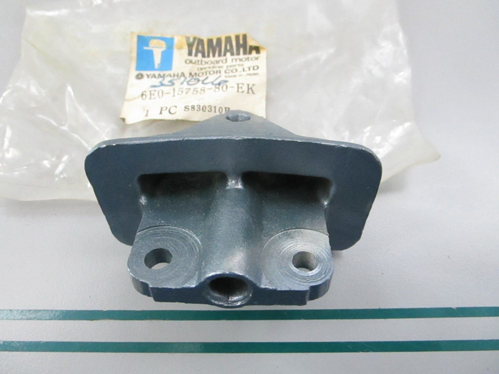 NEW OEM 6E0-15758-80-EK Yamaha Starter Bracket 0810
