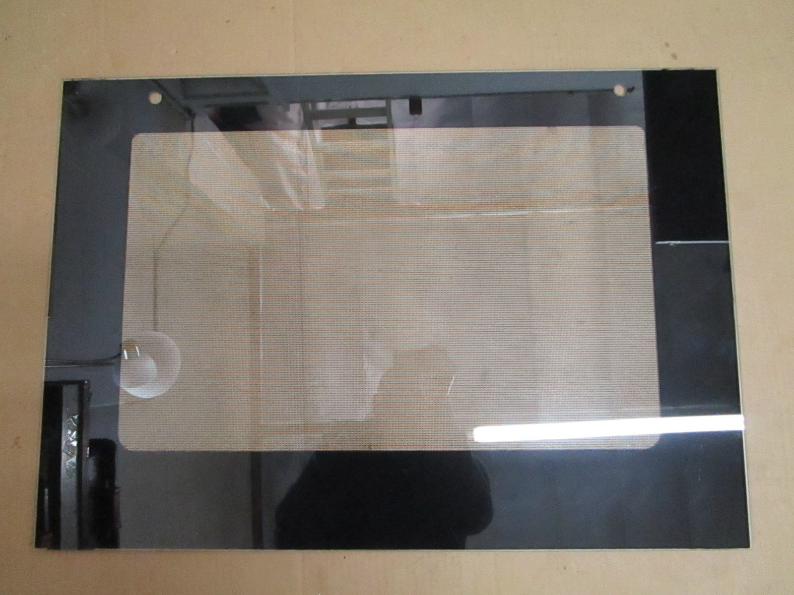 Whirlpool NEW OEM Range Oven Door Outer Glass Panel WPW10535777 Black NOS 0820