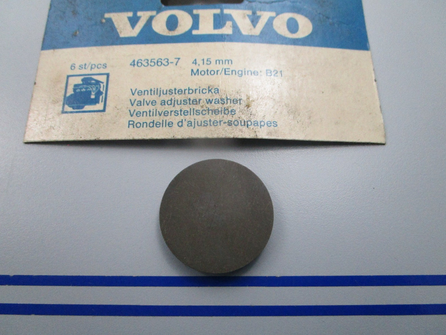 NEW OEM 463563 Volvo Penta 4.15mm Adjusting Washer 0810