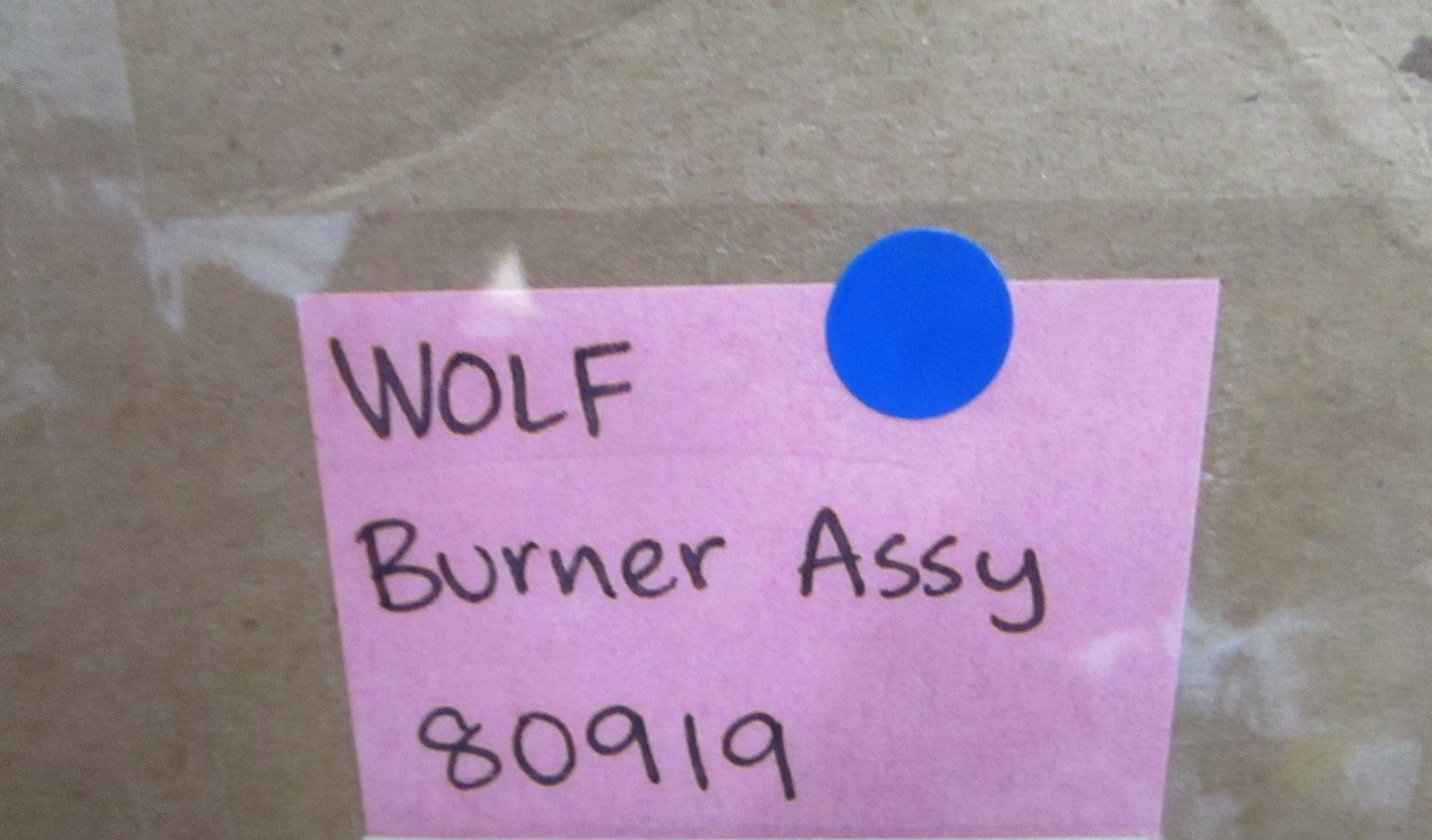 *NEW OEM* 0820 WOLF Burner Assy 80919