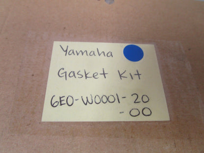 *NEW OEM* 0720 Yamaha Gasket Kit 6E0-W0001-20-00