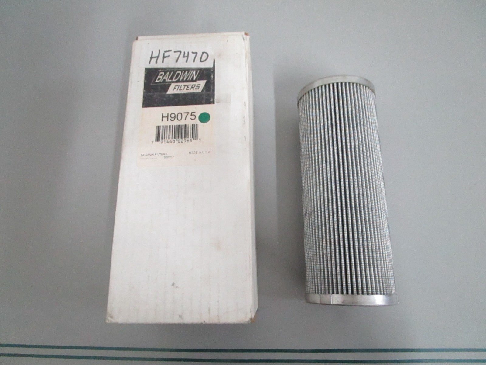 Baldwin NEW Hydraulic Filter H9075 Wire Mesh CAT John Deere Massey Ferguson 0820