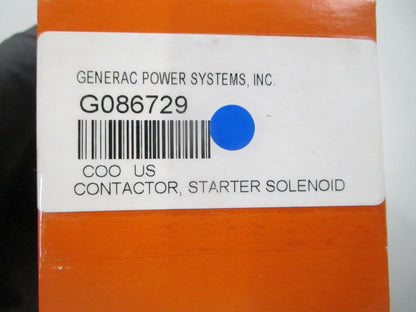 *NEW OEM* 0810 Generac Starter Solenoid Contactor G086729
