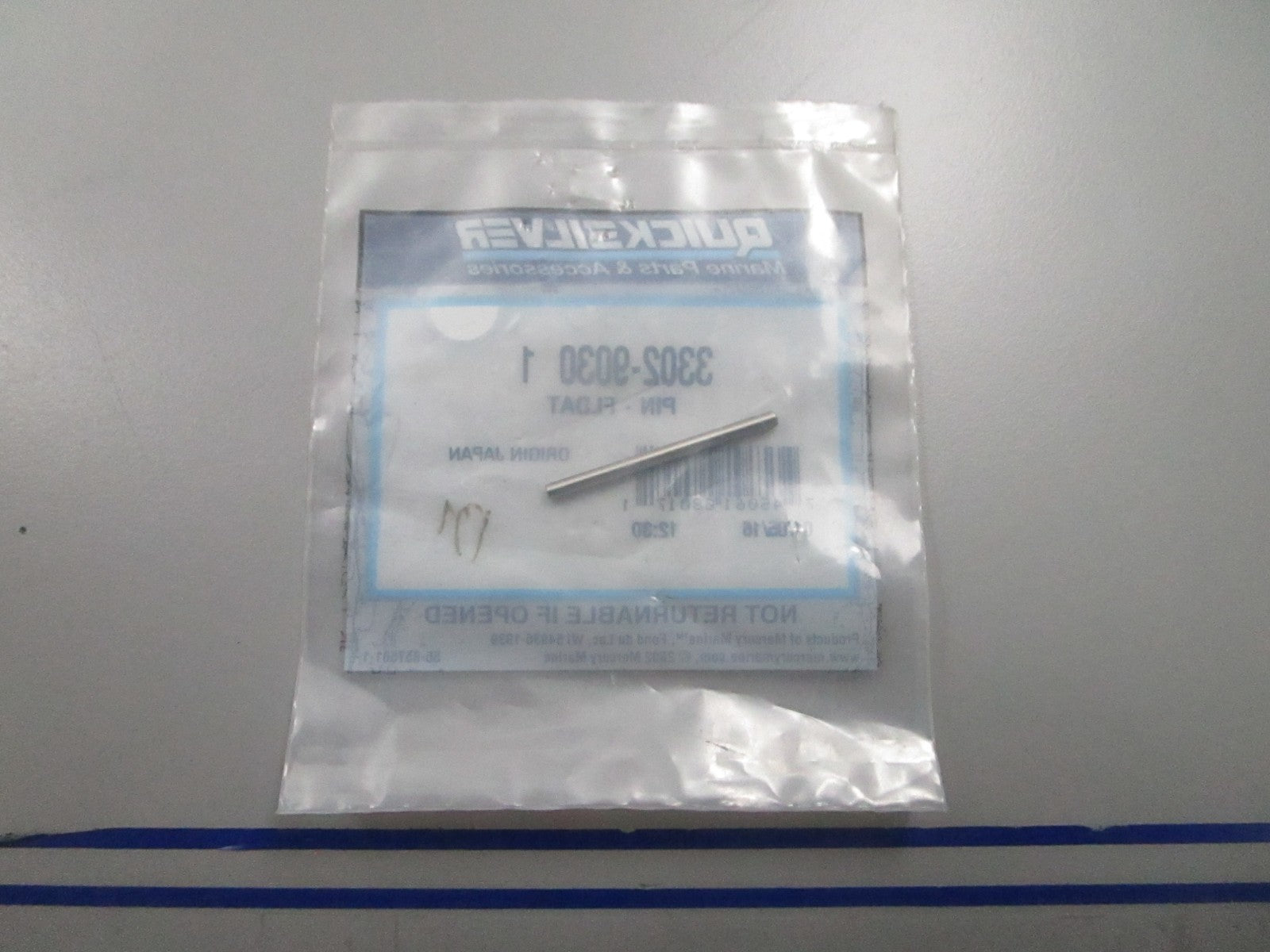 *NEW OEM* 0810 Mercury Quicksilver Float Pin 3302-9030 1