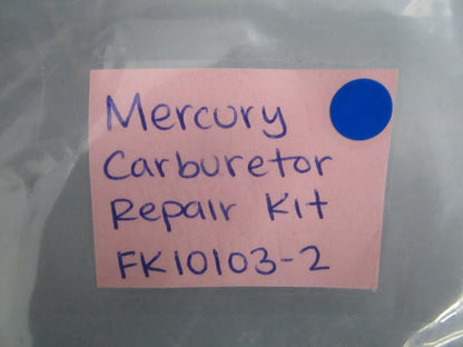 *NEW OEM* 0820 Mercury Quicksilver Carburetor Repair Kit FK10103-2