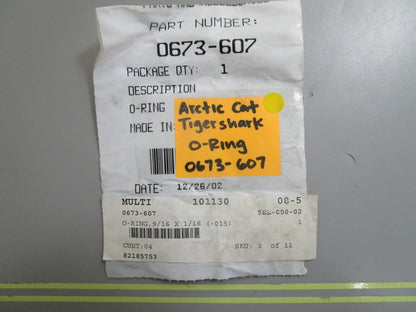 *NEW OEM* 0810 Arctic Cat Tigershark O-Ring 0673-607