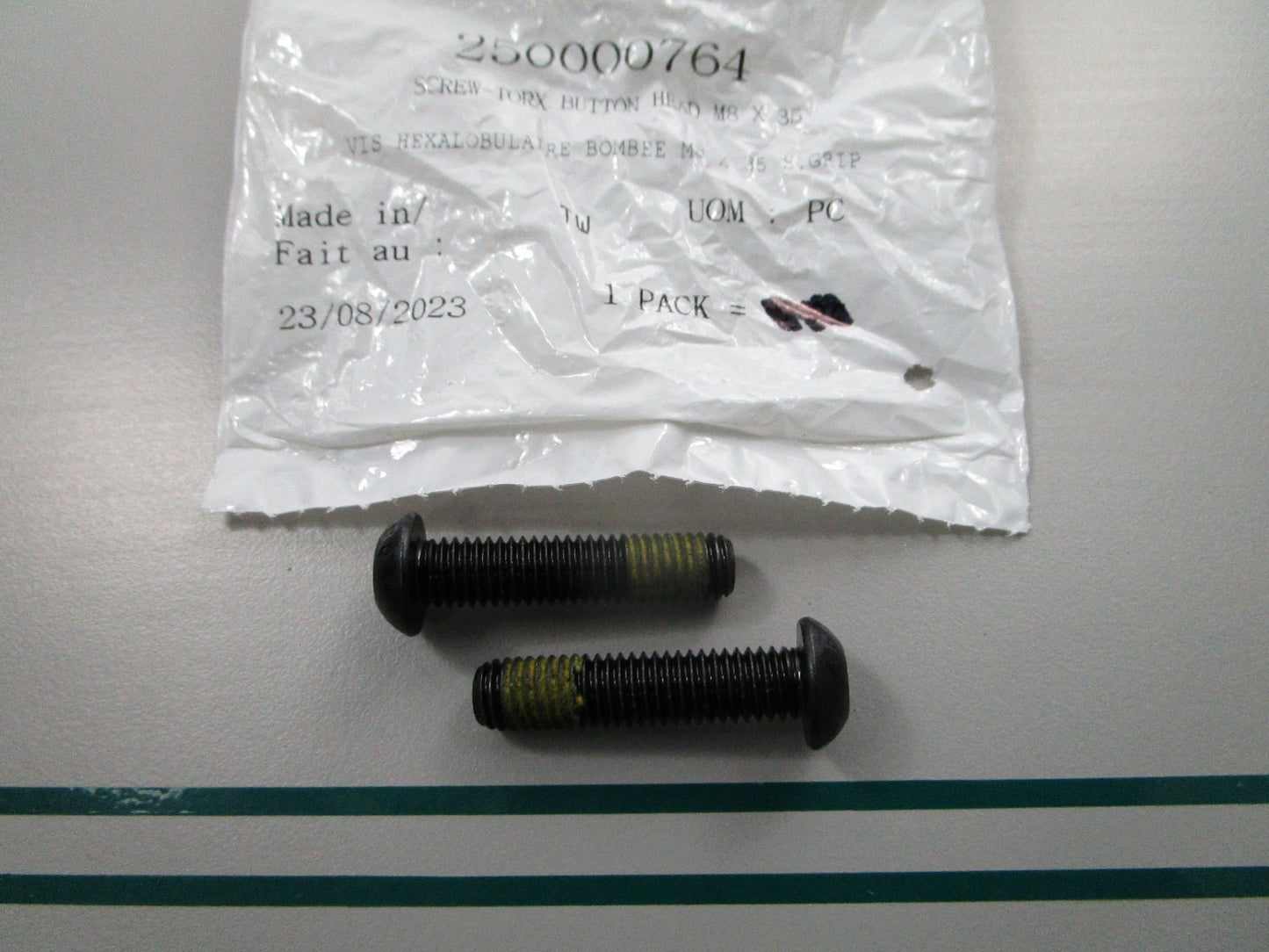 NEW (LOT OF 2) 250000765 Ski-Doo Screw 0810