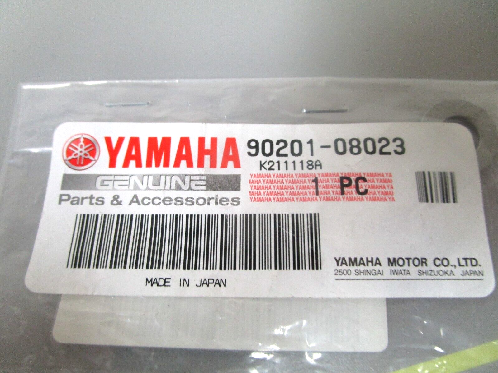 *NEW OEM* 0750 Yamaha WASHER, PLATE 90201-08023-00