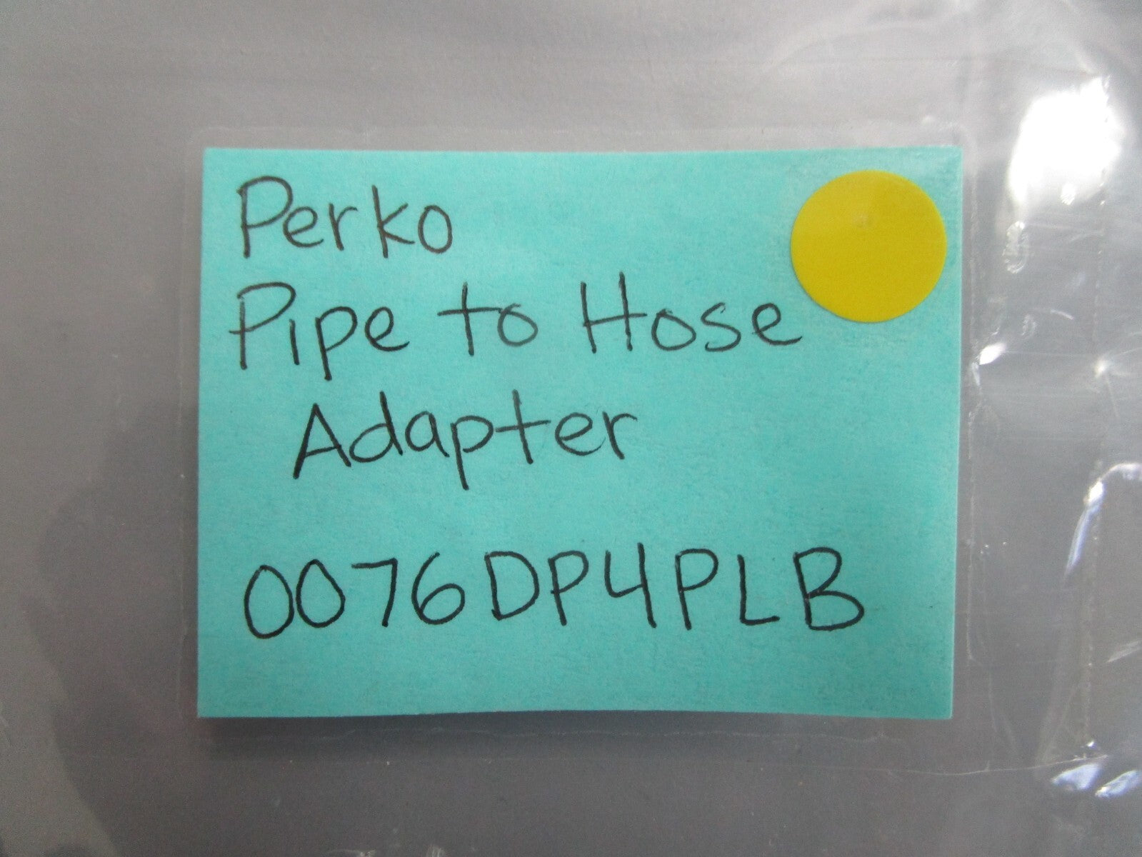 *NEW* (LOT OF 2) 0810 Perko Pipe to Hose Adapter 0076DP4PLB