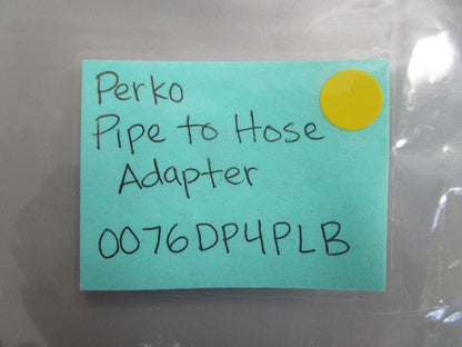 *NEW* (LOT OF 2) 0810 Perko Pipe to Hose Adapter 0076DP4PLB