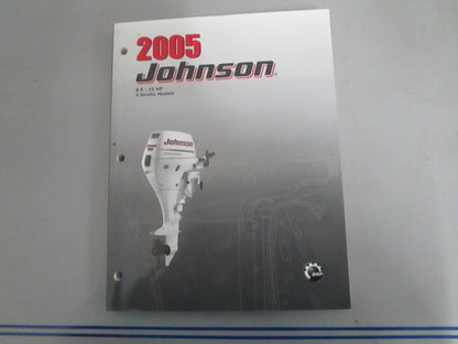 *NEW OEM* 0820 OMC Johnson Evinrude 2005 9.9-15HP 4-Stroke Models Manual 5005990