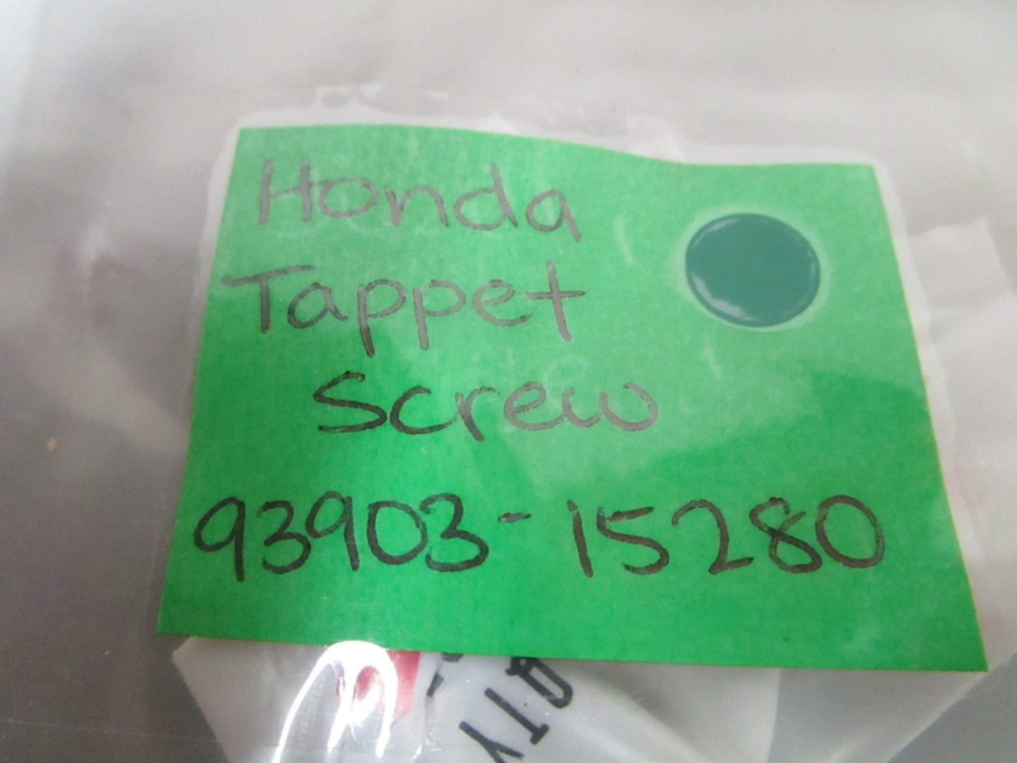 NEW OEM 93903-15280 Honda Tappet Screw 0810