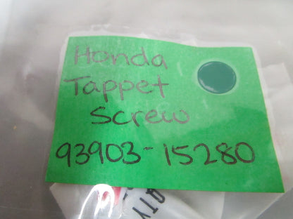 NEW OEM 93903-15280 Honda Tappet Screw 0810