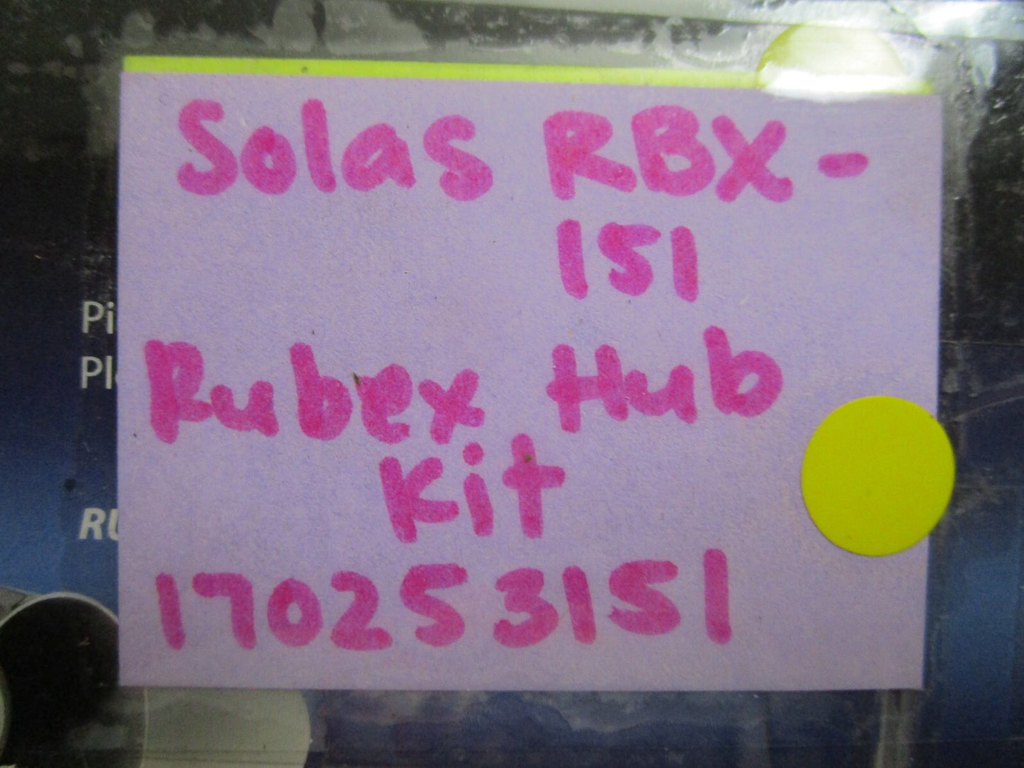 *NEW* 0810 Solas RBX 151 Rubex Hub Kit 170253151