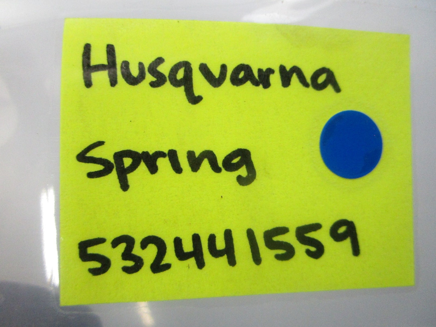 NEW OEM 532441559 Husqvarna Spring 0810