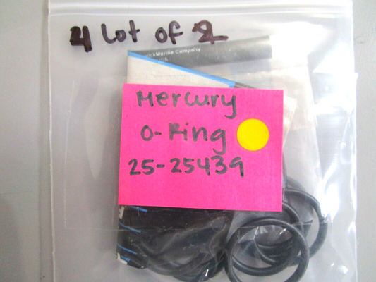 *NEW OEM* (LOT OF 2) 0750 Mercury Quicksilver O-RING 25-25439