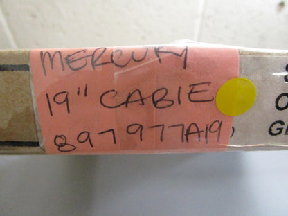 *NEW OEM* 0820 Mercury Quicksilver 19' Cable 897977A19