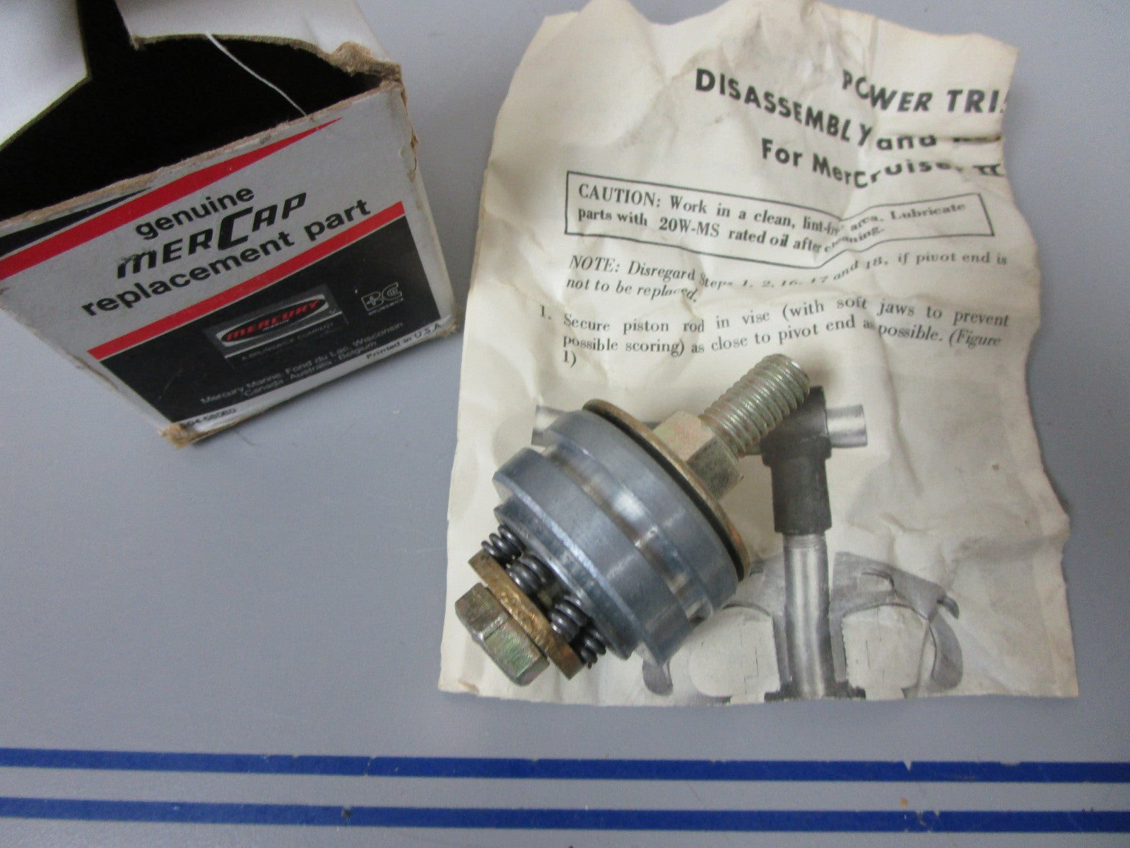 *NEW OEM* 0720 Mercury Quicksilver Repair Shock Piston 47348A1